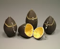 Pods with Hinged Lids, 3" - 4" tall