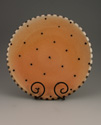 Platter 12 1/2" diameter, Flashing slip